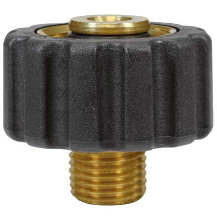 Skruvkoppling M22 1/4" Male Short