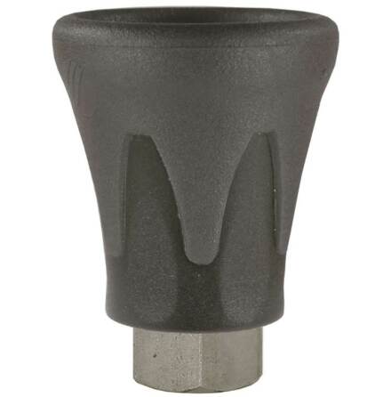 Munstycksskydd Svart 1/4" Rostfri