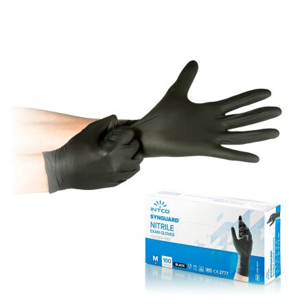 Nitrilhandske Svart 100-p 