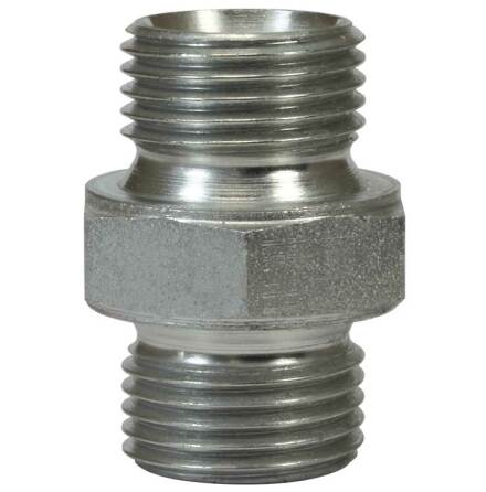 Dubbelnippel 3/4" - 3/4" F�rzinkad
